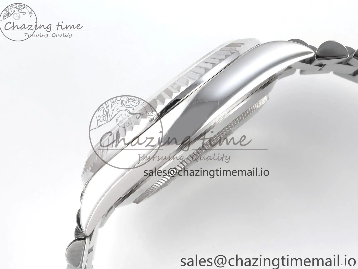 0113 Tailored Day Date 40 SS 228239 KF 1:1 Best Edition Green Roman Dial on President Bracelet VR3255 (Gain Weight) 826